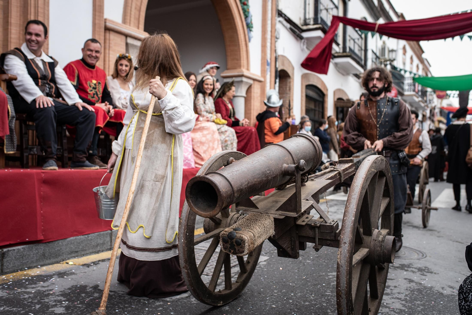 Imágenes del desfile de la Feria del Descubrimiento de Palos de la Frontera