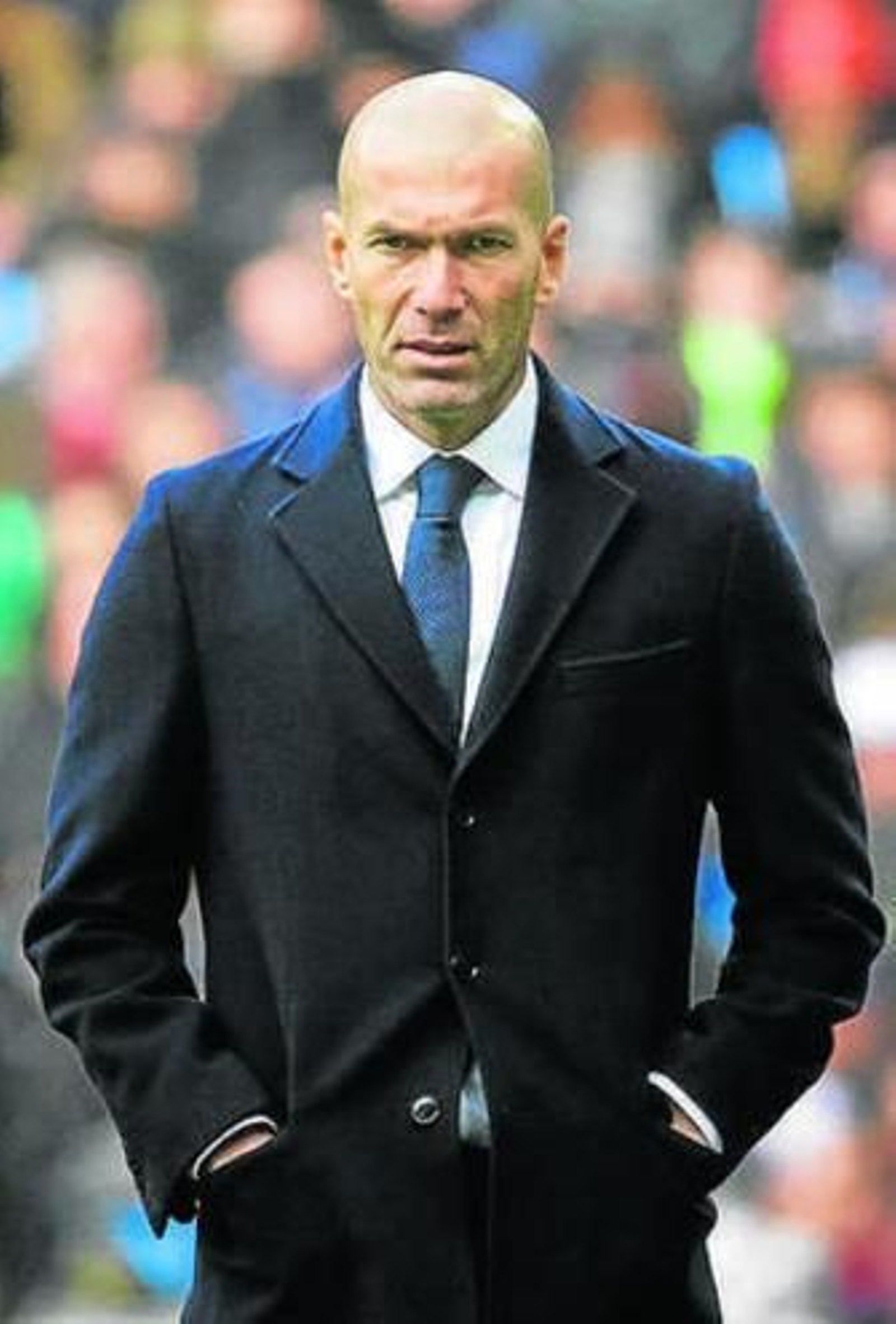 Zidane, el pasado domingo.