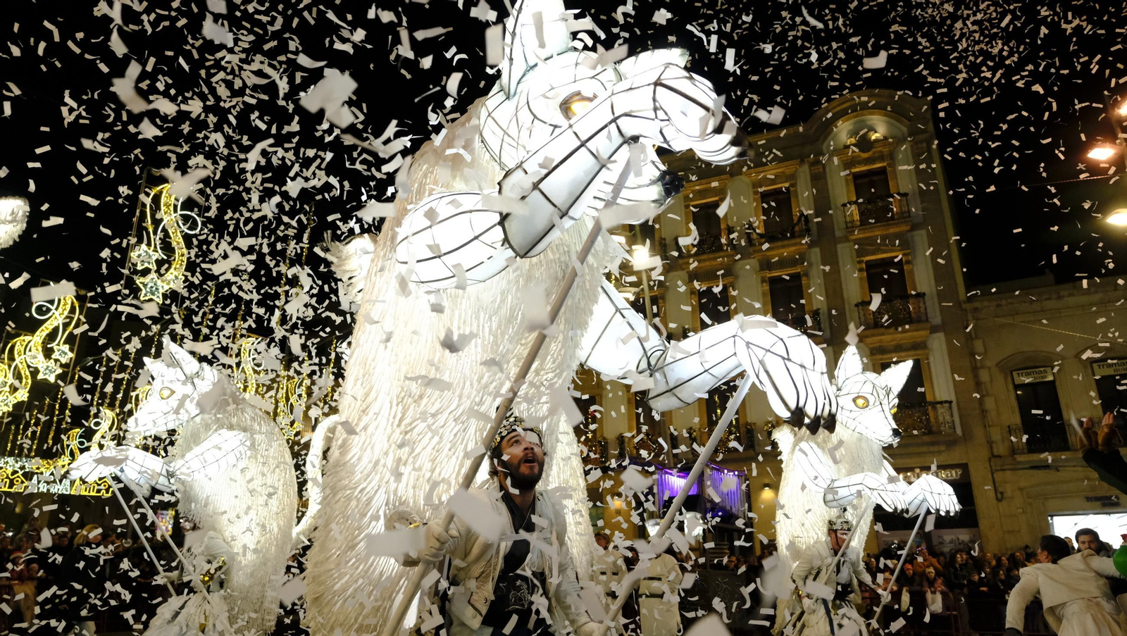 La Cabalgata de Reyes Magos de Almería, en imágenes