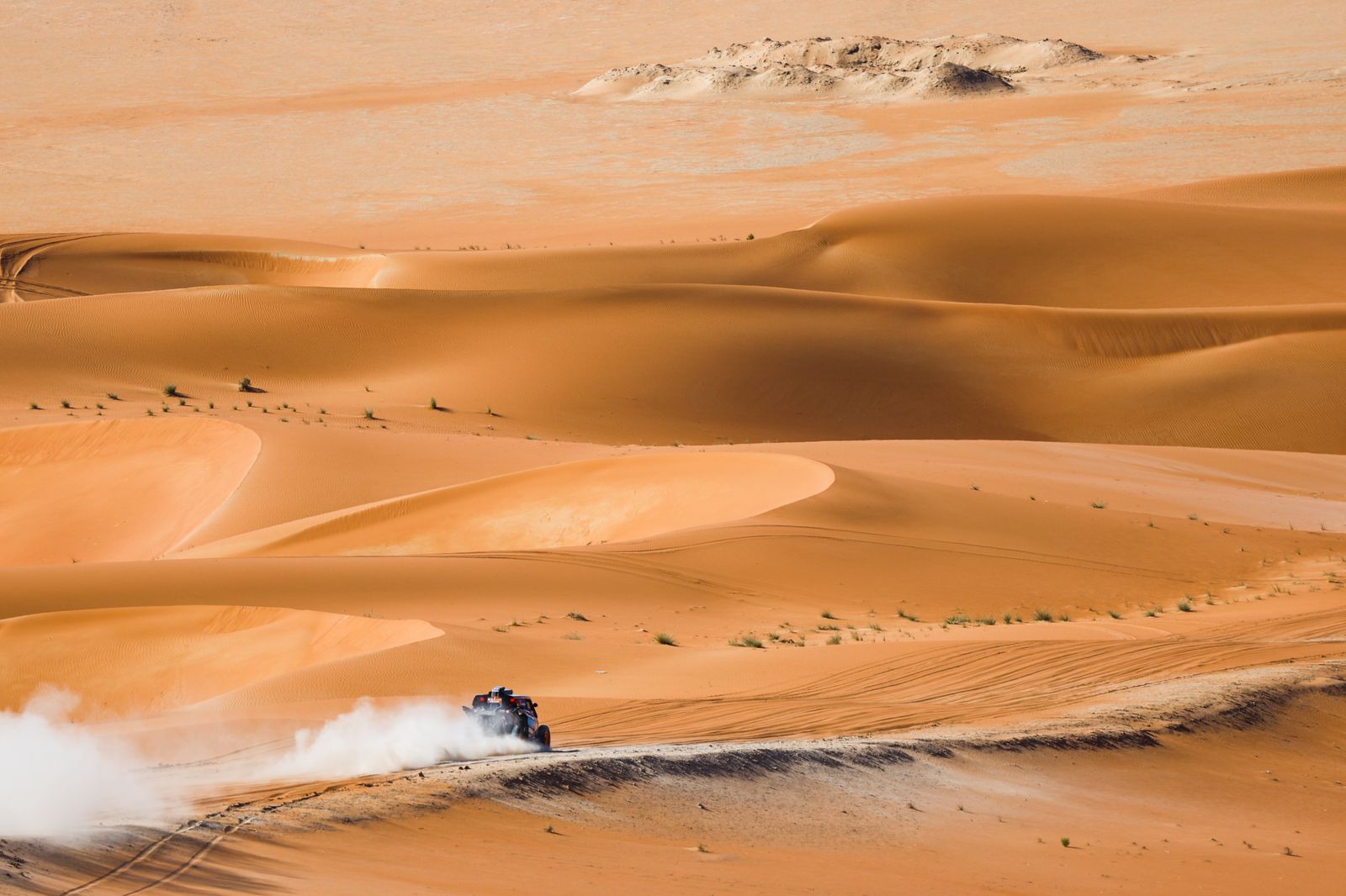 Las espectaculares imágenes del Dakar por las dunas
