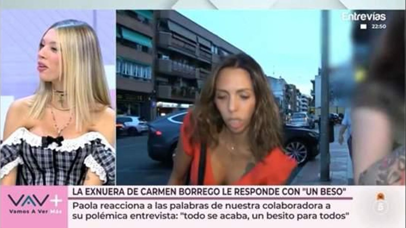 Alejandra Rubio en el programa 'Vamos a Ver Más'