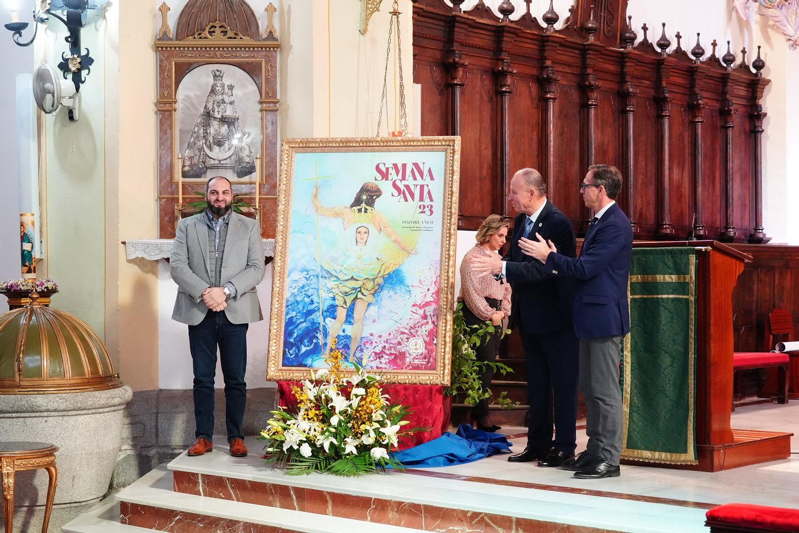 Presentación del cartel de la Semana Santa 2023 de Pozoblanco. Presentación del cartel de la Semana Santa 2023 de Pozoblanco.
