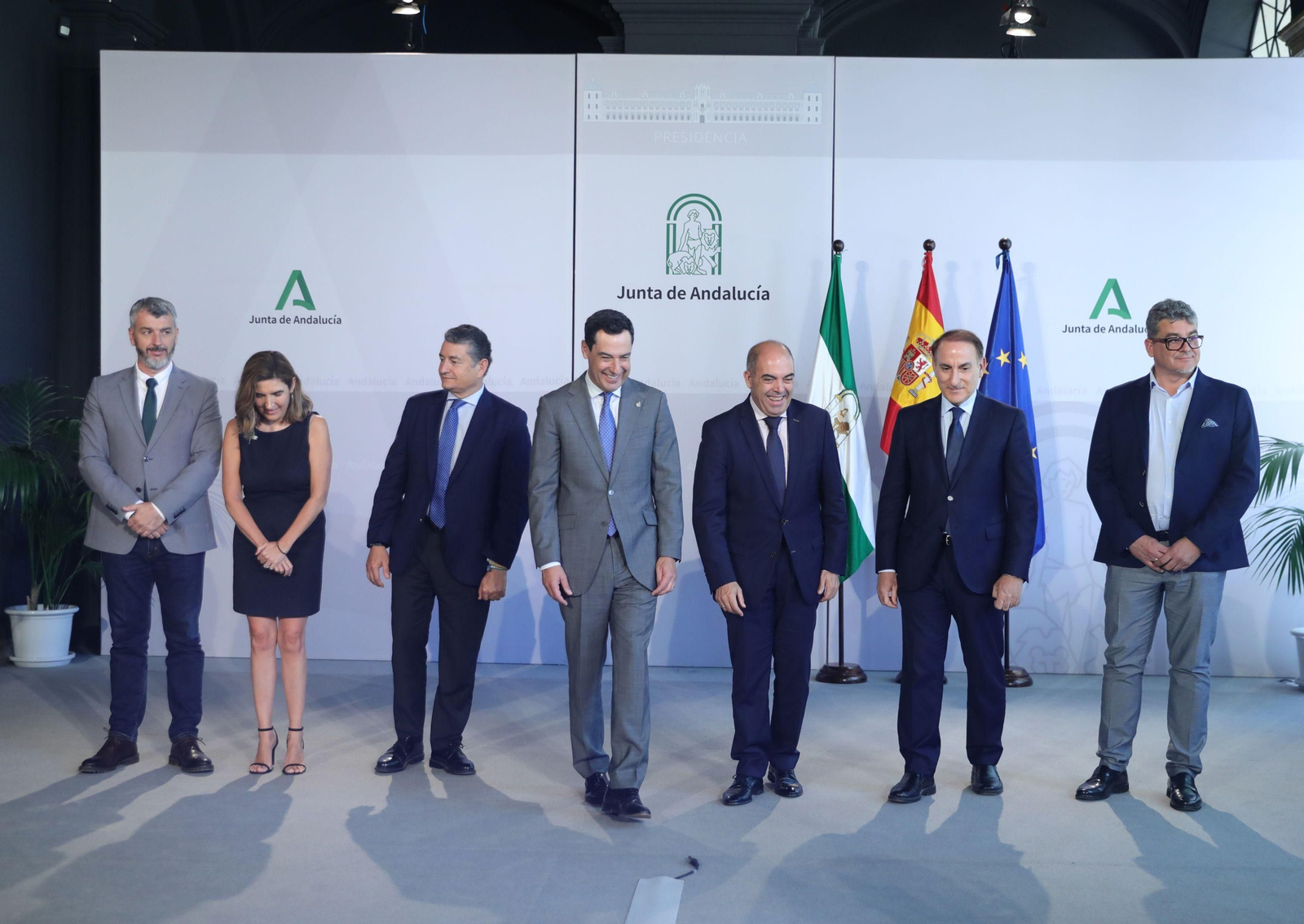Acto de presentación del el Consejo Andaluz del Trabajo Autónomo (CATA), en San Telmo.