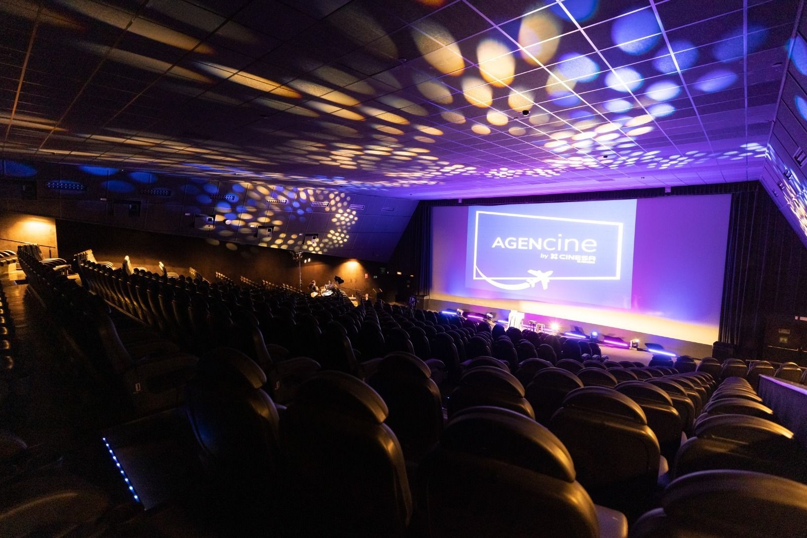 Sala de cine de Cinesa.