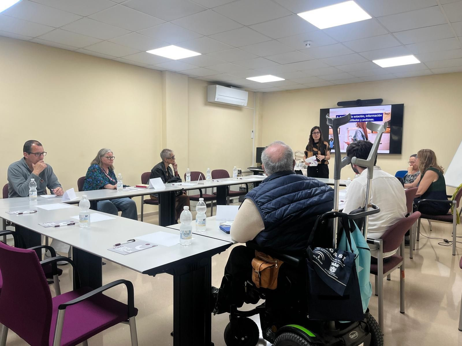 Un momento del encuentro.