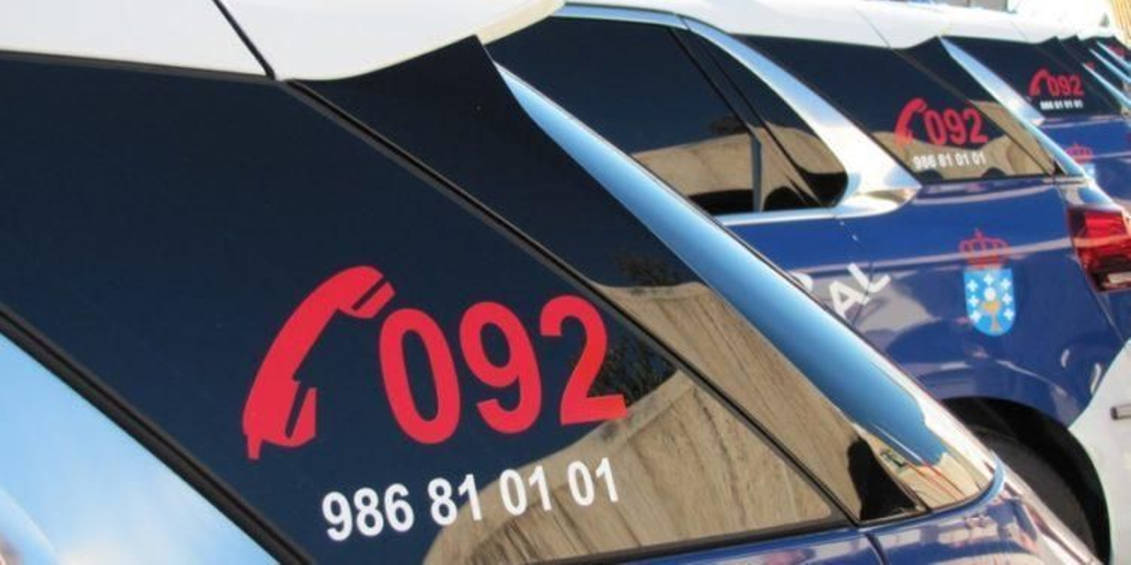 Vehículos de la Policía Local de Vigo