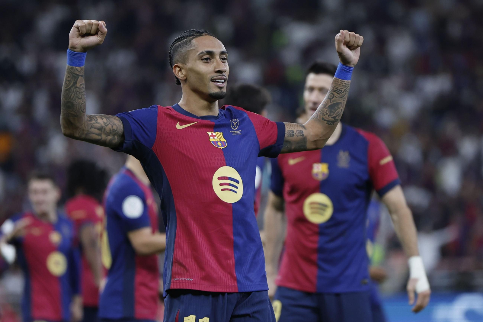 Las fotos de la Supercopa Barcelona - Real Madrid