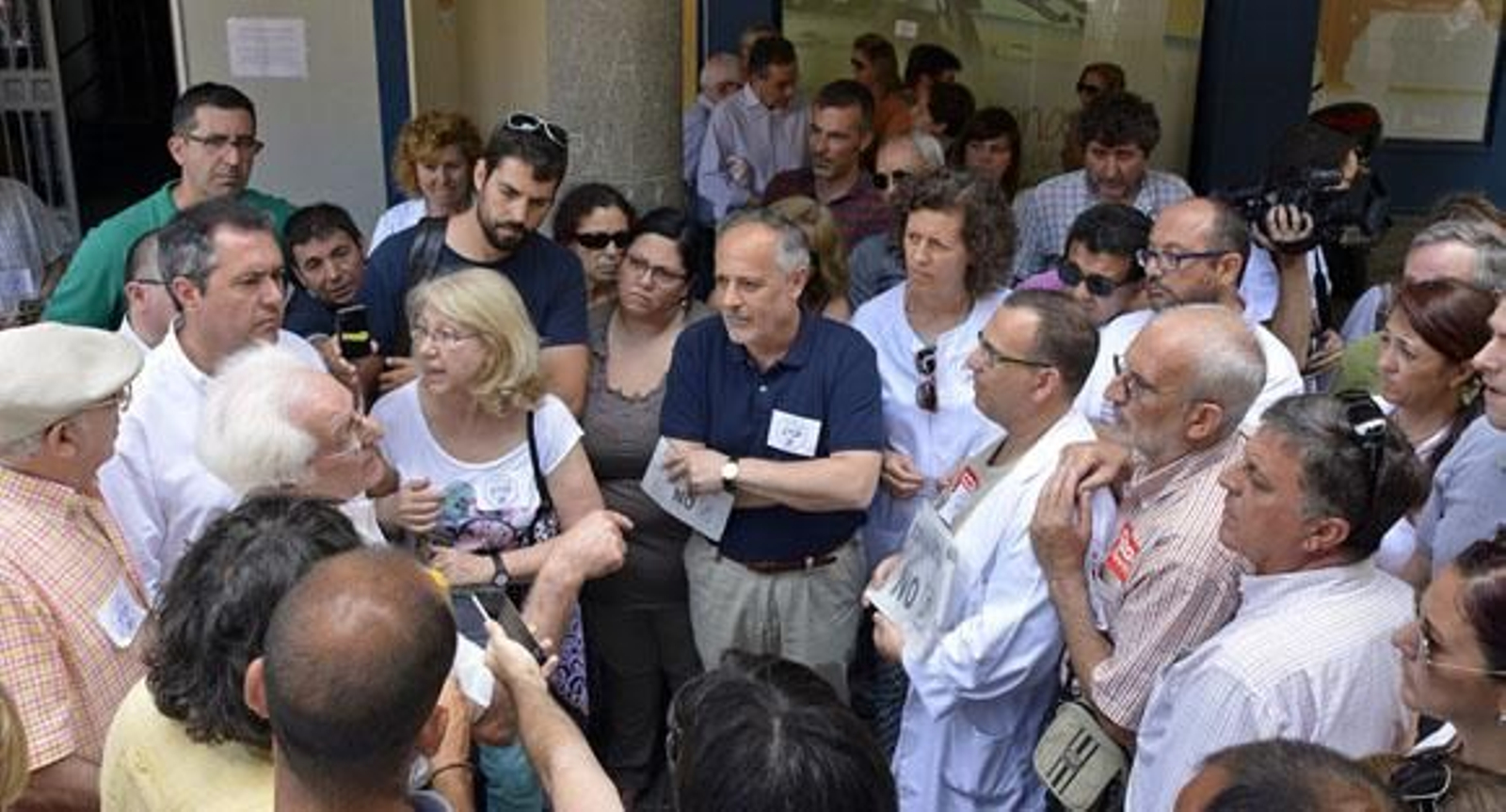 Marcha en Bami contra la ampliación de la zona azul