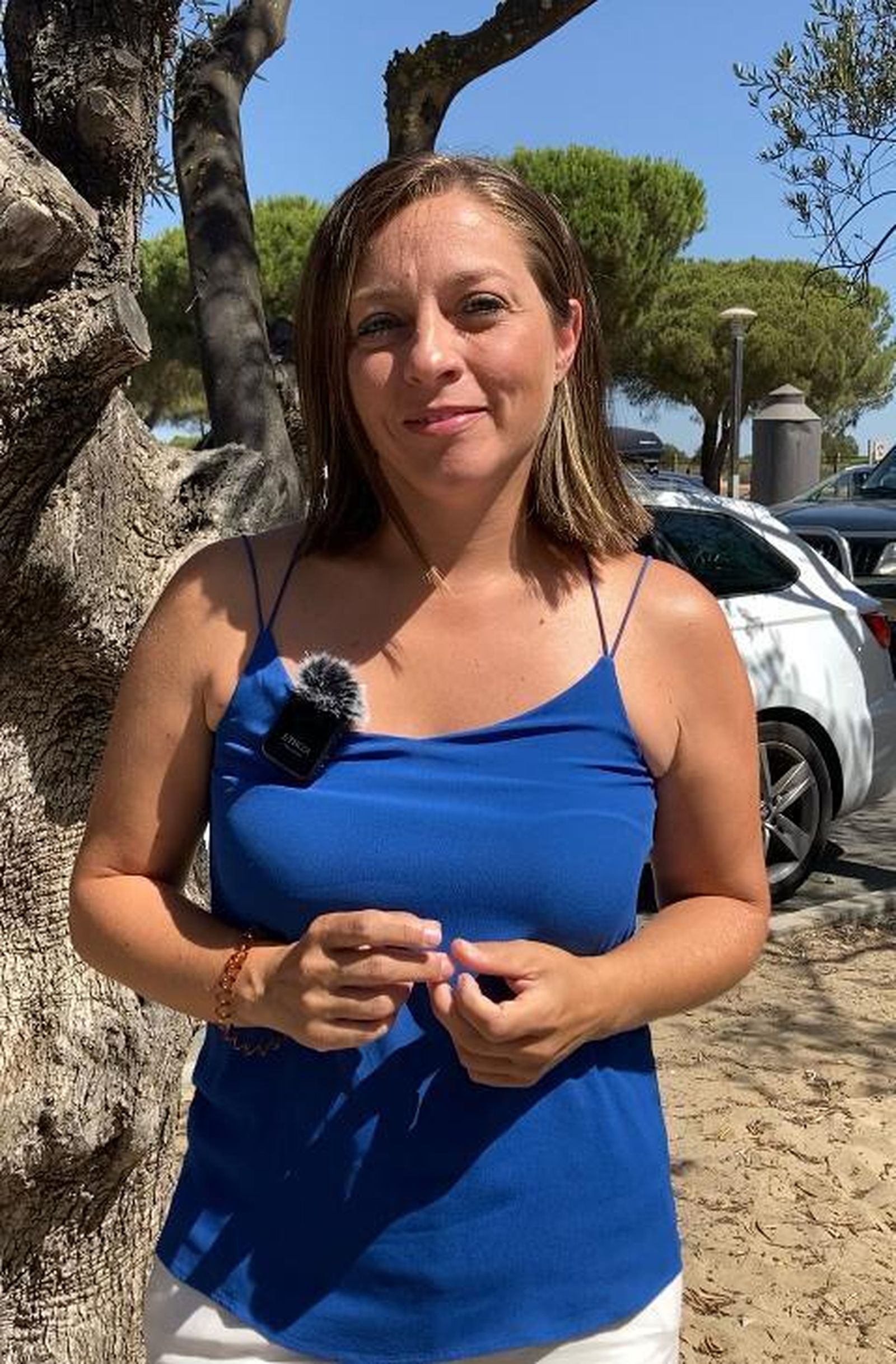 Macarena Robles, alcaldesa de la pedanía de El Rocío