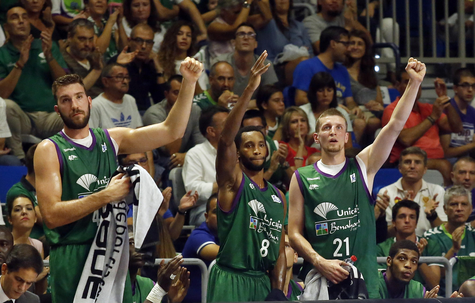 Los cinco años de Adam Waczynski en el Unicaja, en fotos