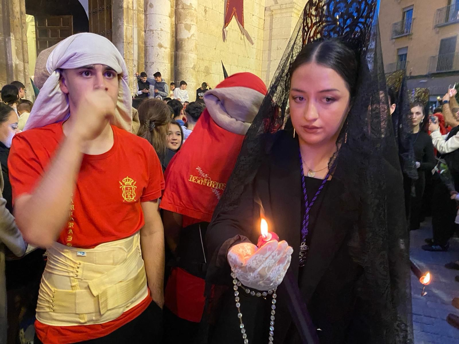 Tarde de Domingo de Ramos con cielos grises