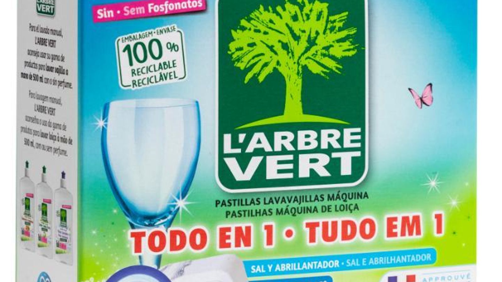 Pastillas de lavavajillas L´Arbre Vert