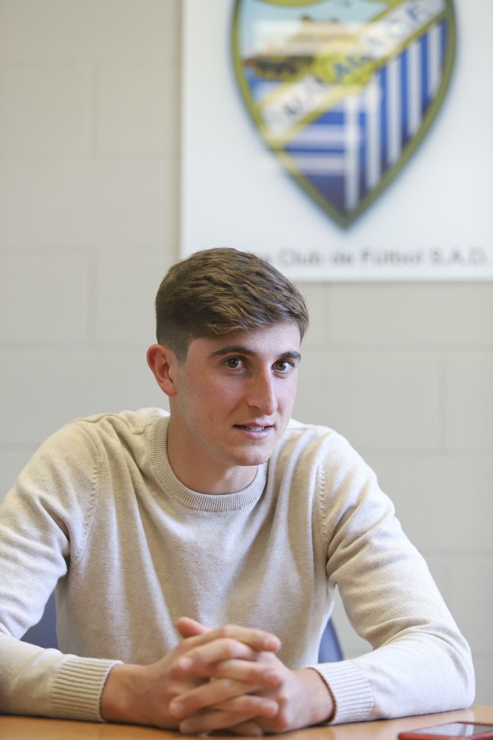 Mula, durante la entrevista.