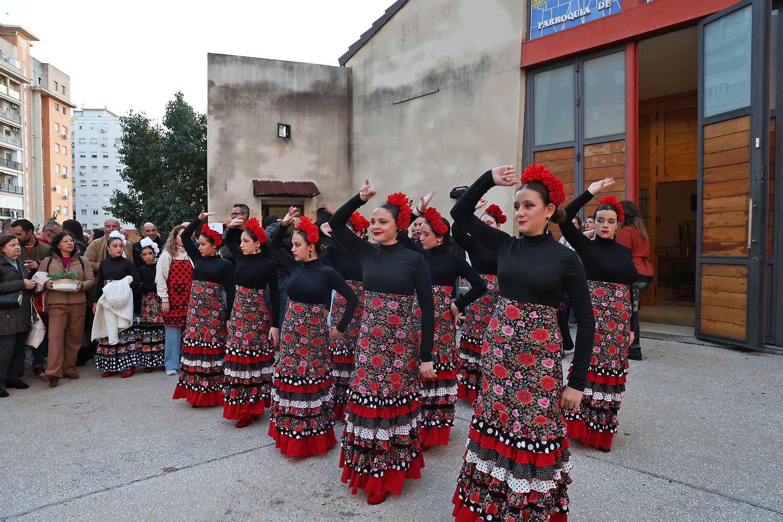 Imágenes del ambiente en la Zambomba Sor Eusebia
