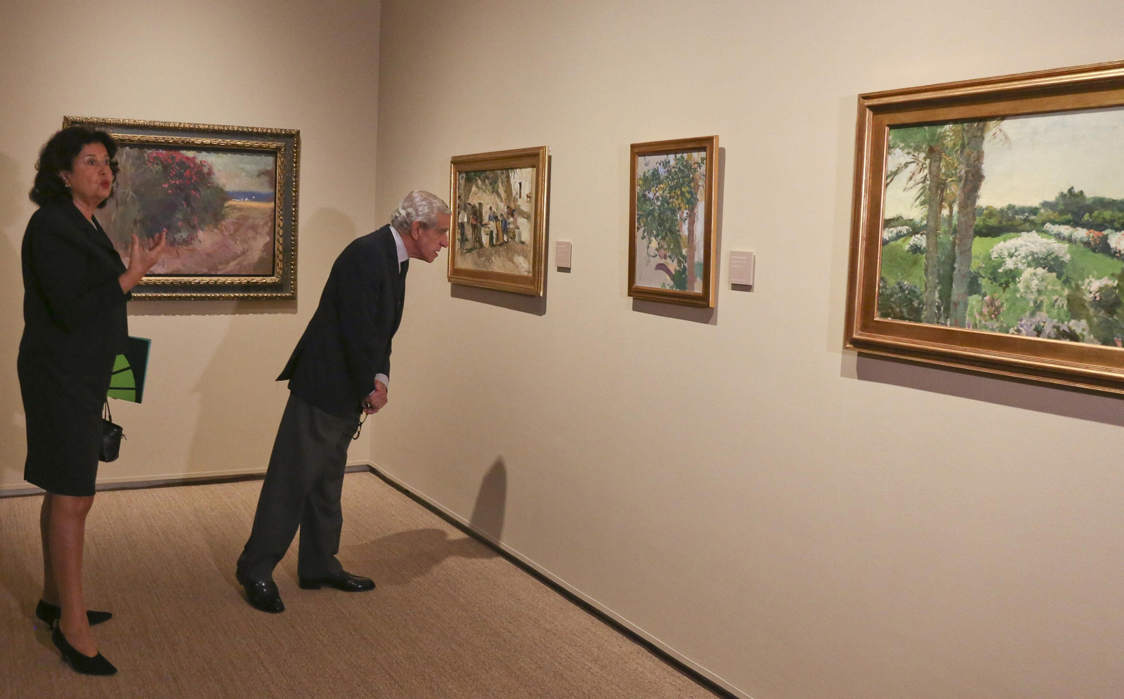La exposición 'Sorolla tierra adentro' en el nuevo espacio de la Fundación Unicaja