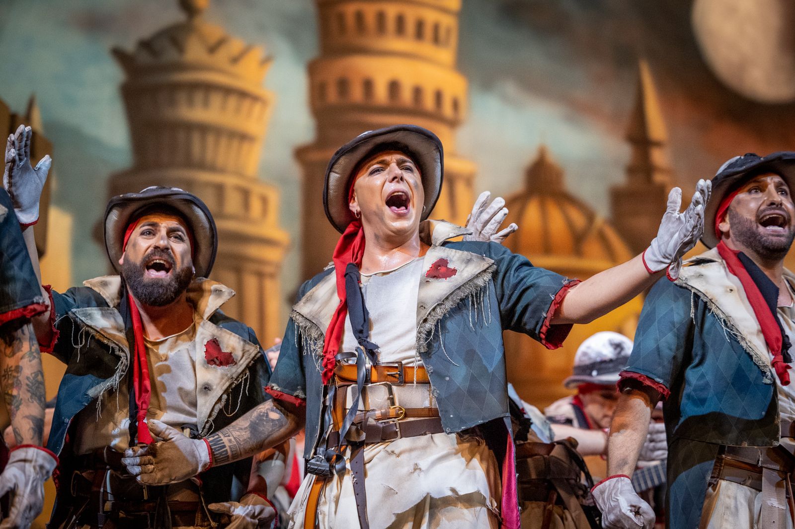 Comparsa Los sacrificaos