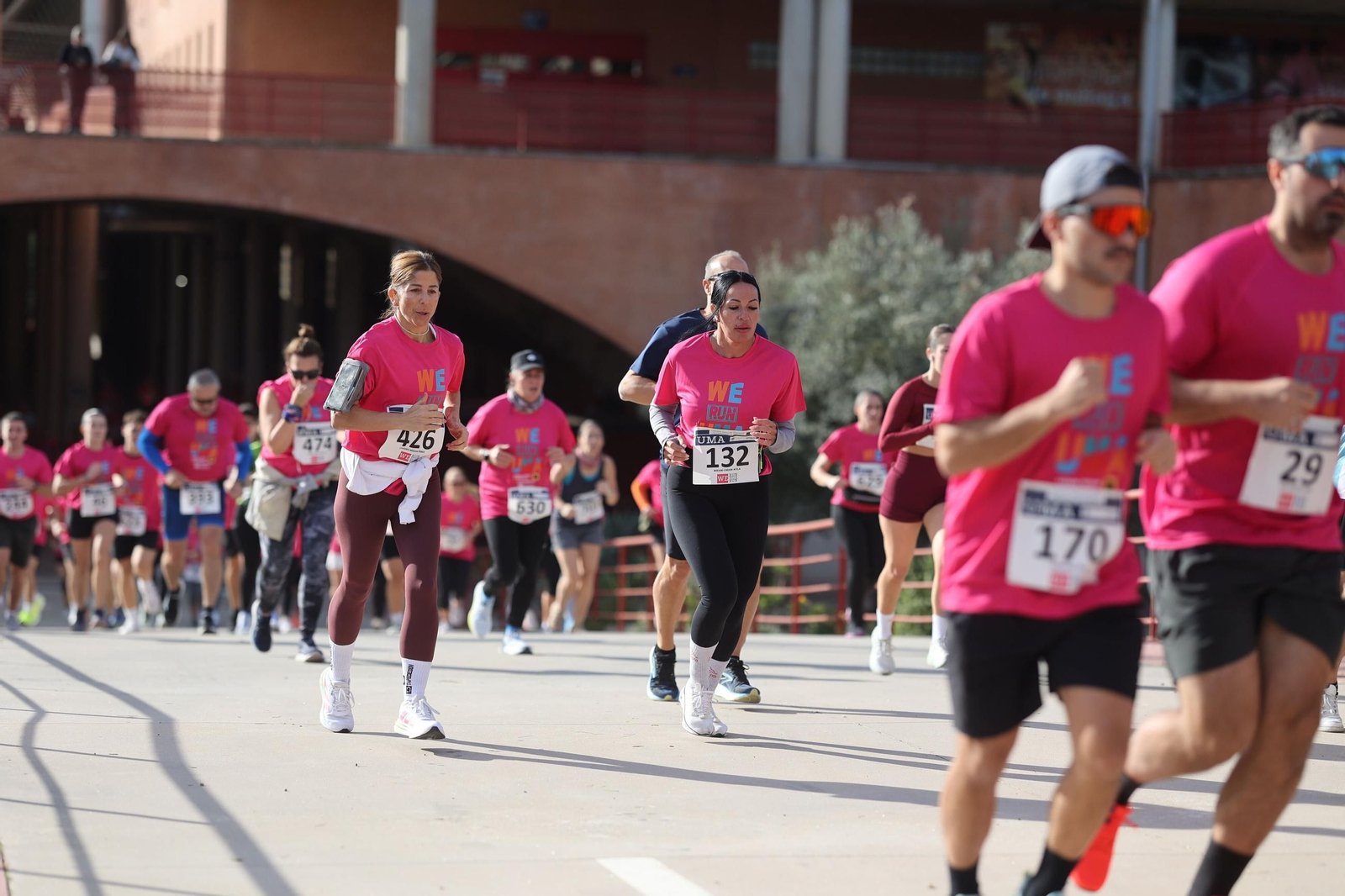La carrera solidaria We Run de la UMA, en fotos