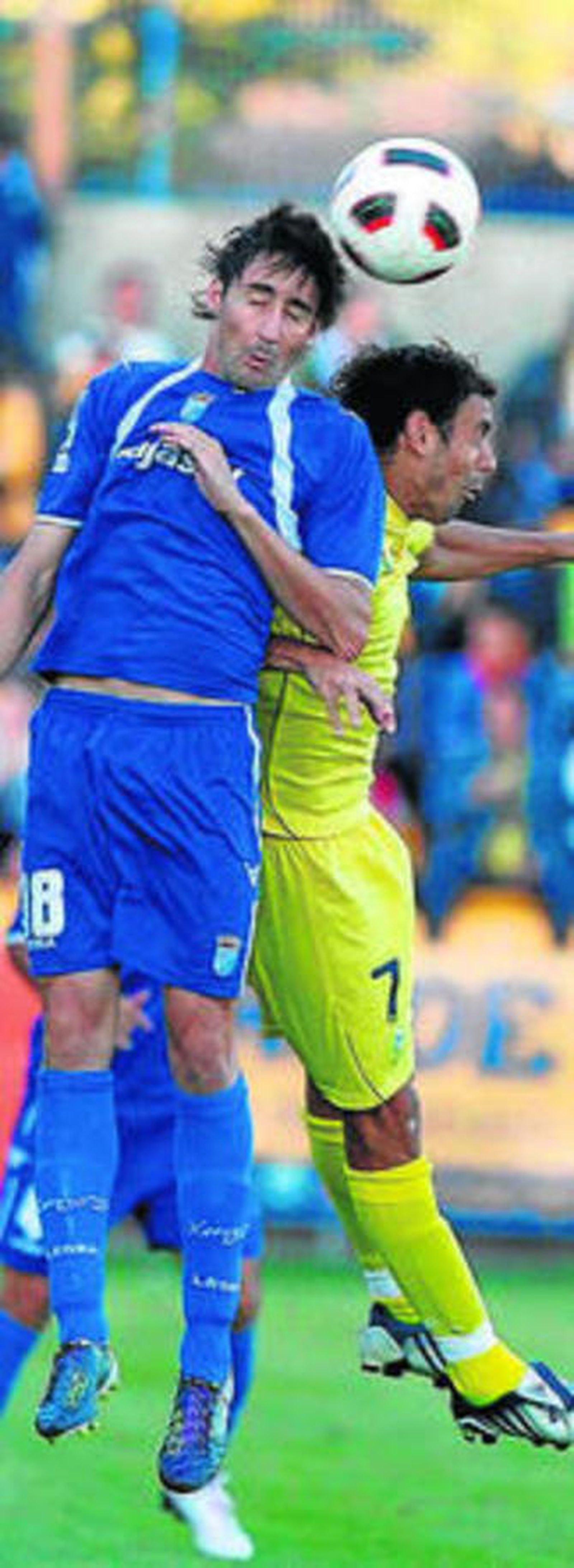 Un lance del partido.