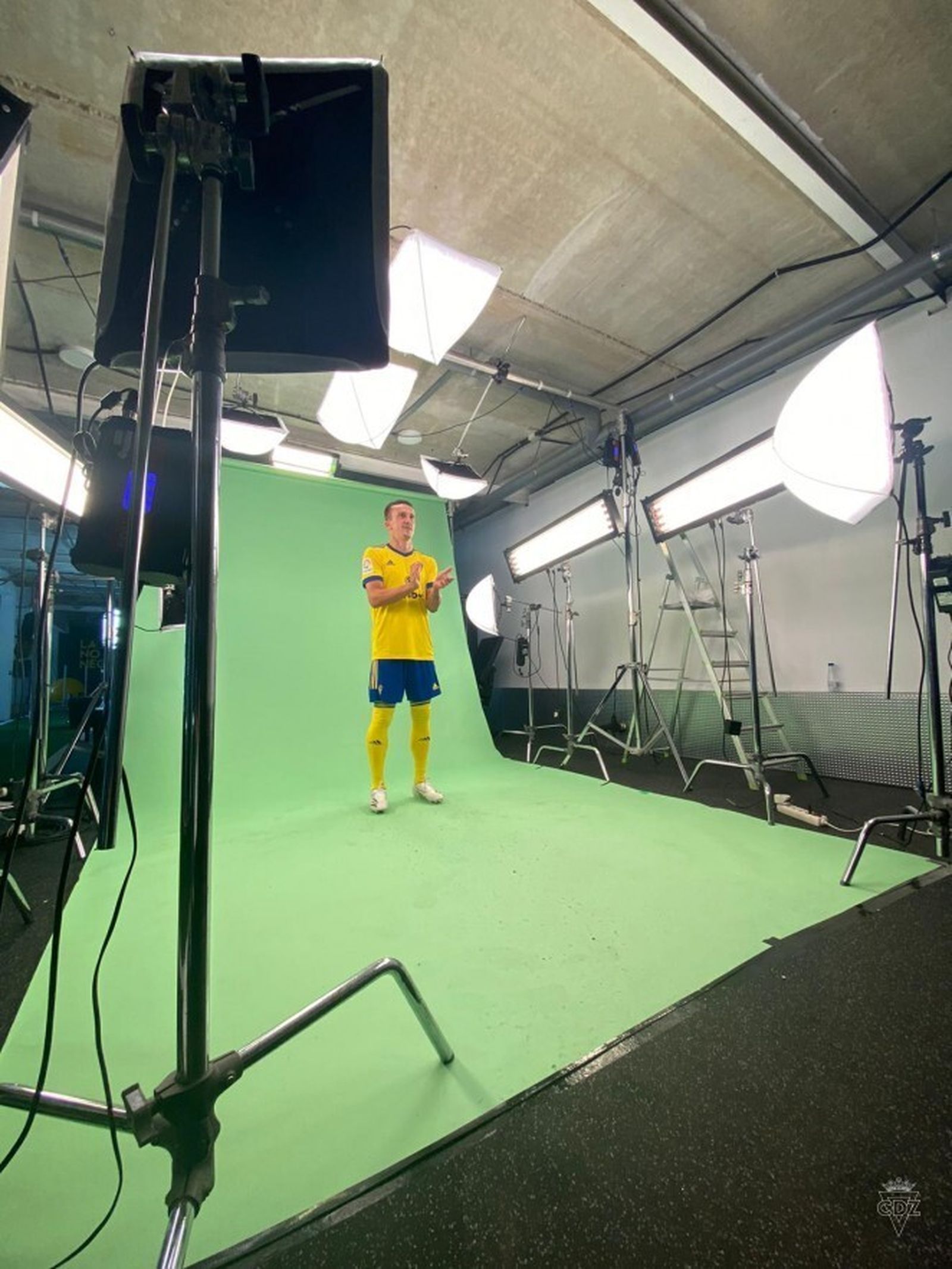 Salvi interviene en el 'Video Media Day'.