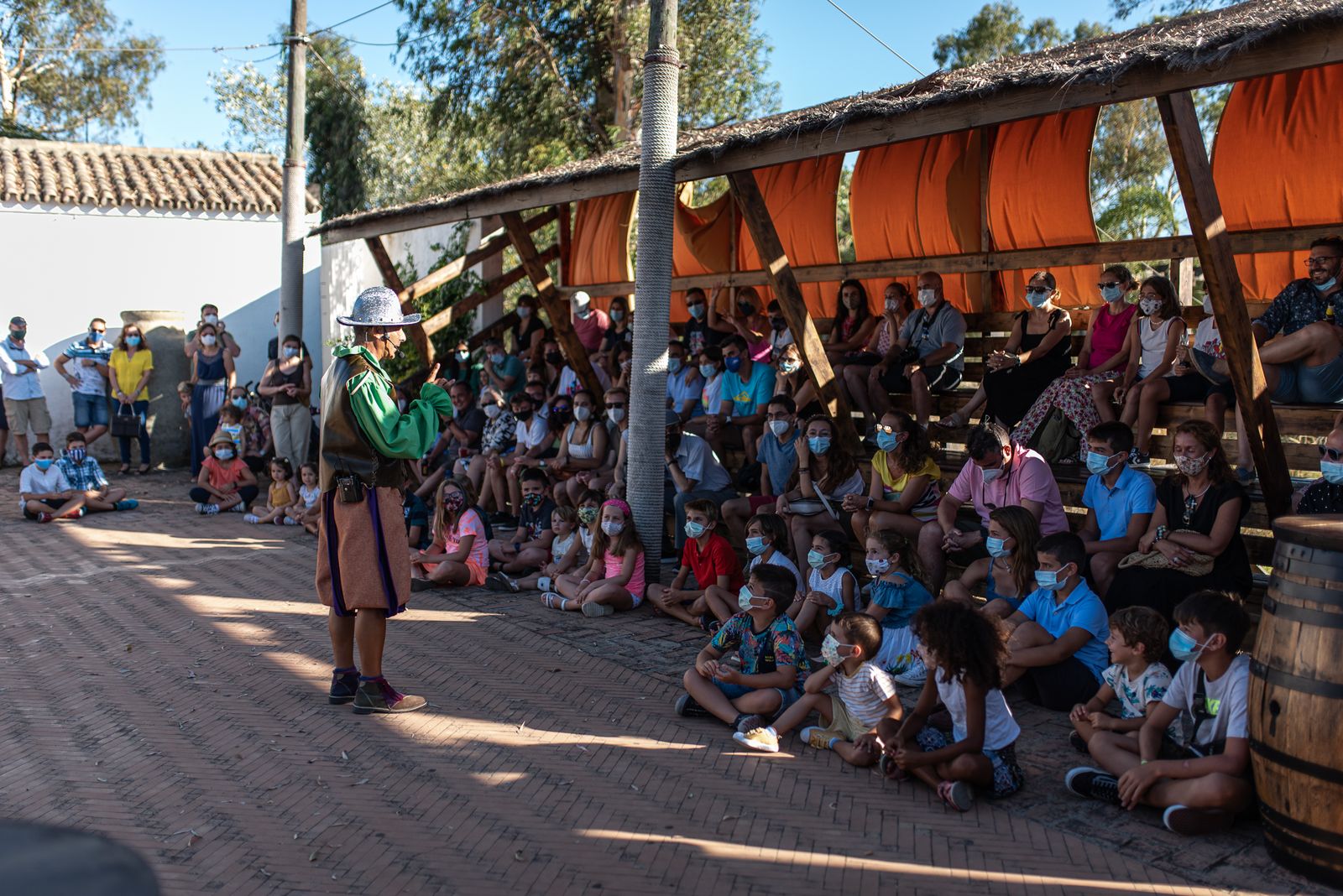 El Muelle de las Carabelas: Teatro, cuentacuentos y exposiciones