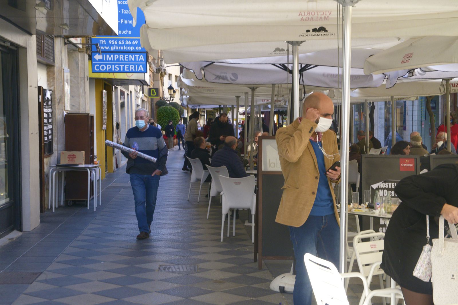 Fotos de ambiente navideño en Algeciras.