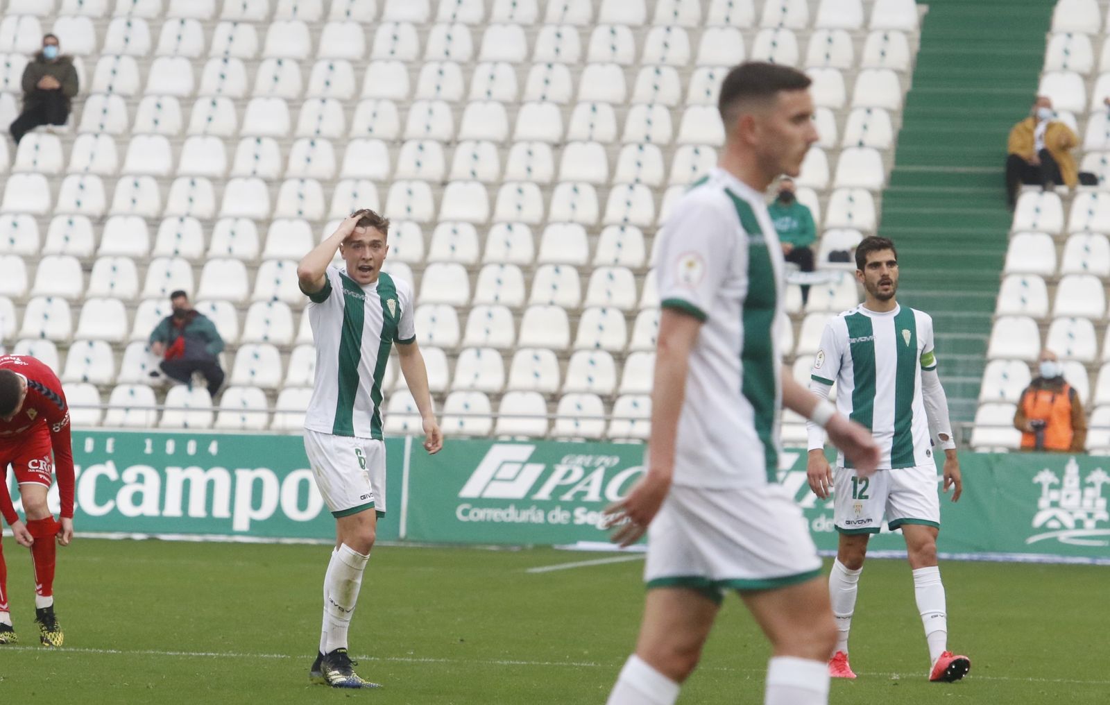 Las fotografías del empate entre el Córdoba CF y el Real Murcia