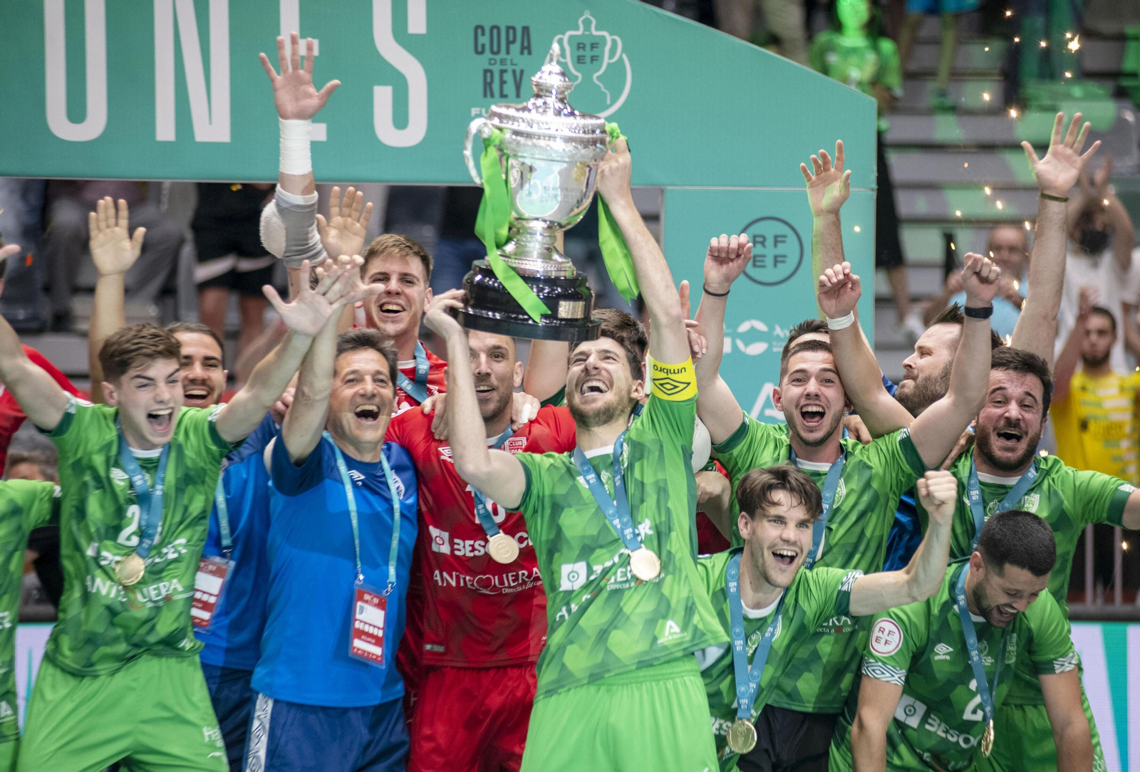 Las fotos del BeSoccer UMA Antequera-Viña Albalí, final de la Copa del Rey