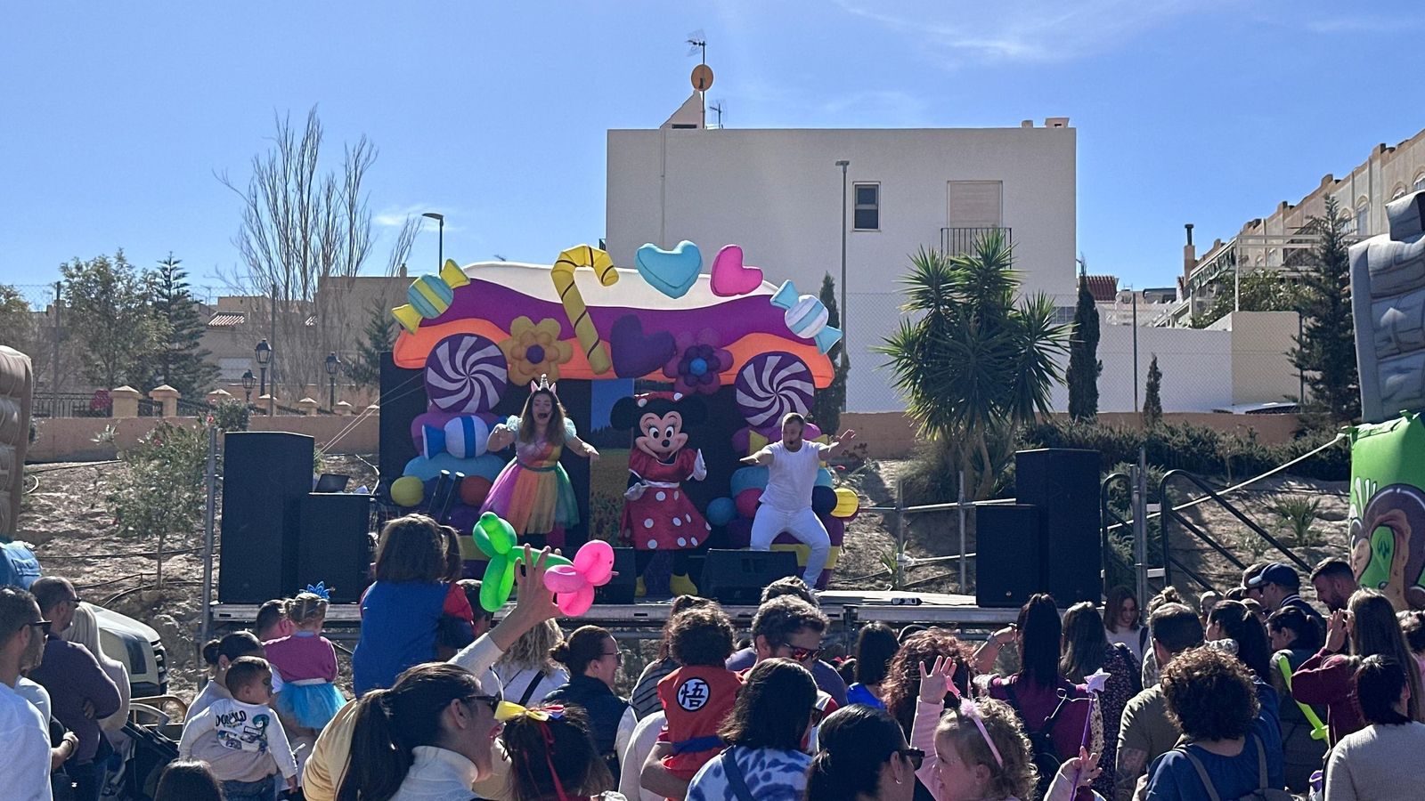 Carnaval en huércal el año pasado. (Archivo)