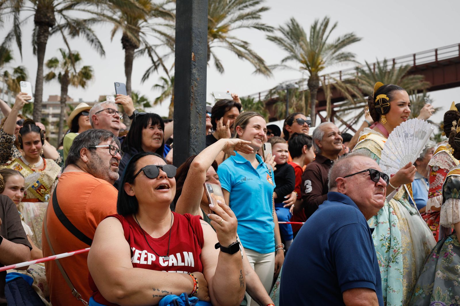 Las mejores imágenes de la "Globotá" en las fallas de Almería