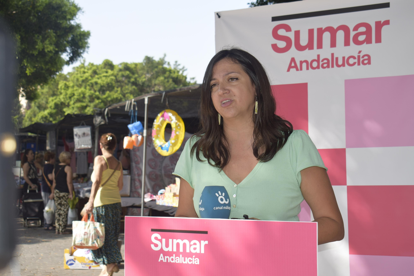 Mar González, número 2 de la lista de Sumar por Málaga.