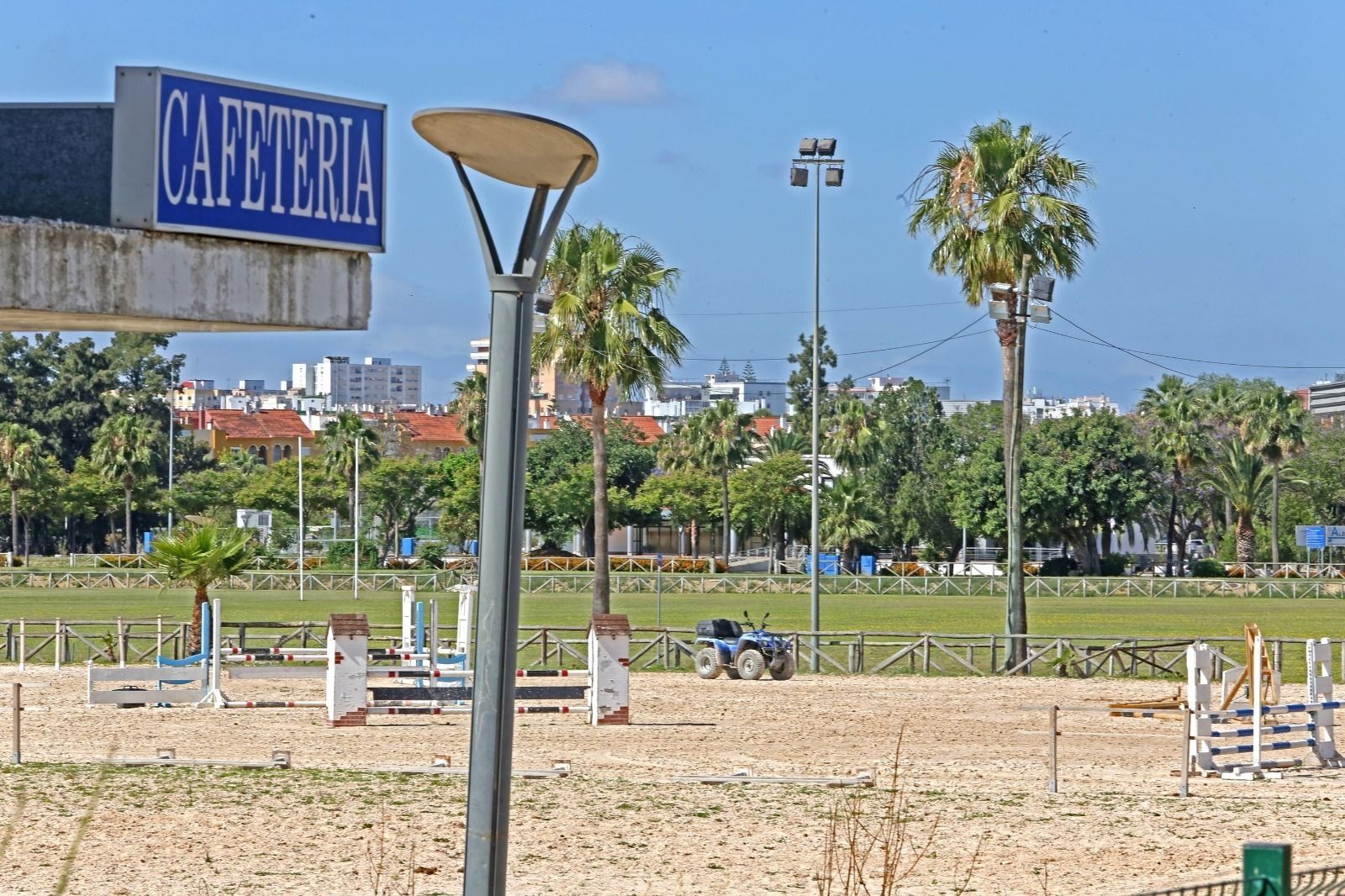 Panorámica de las instalaciones del Centro Ecuestre de Chapín.