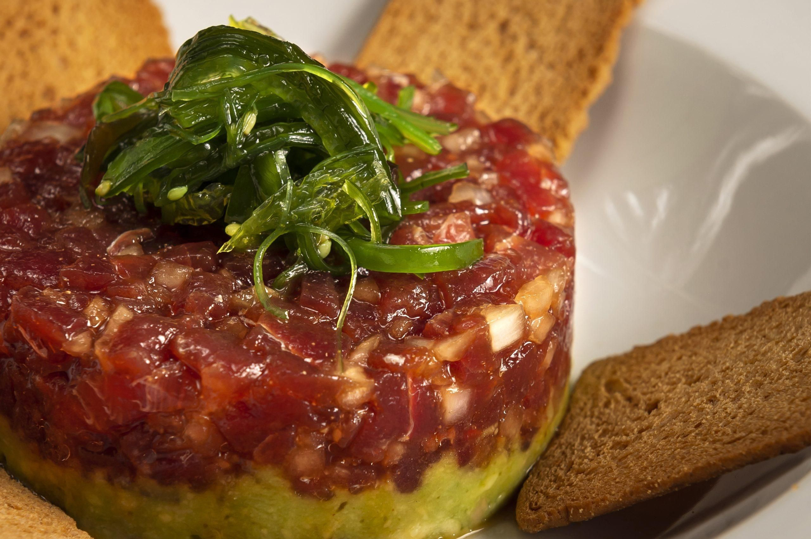 Tartar de atún rojo en El rincón de Juan.