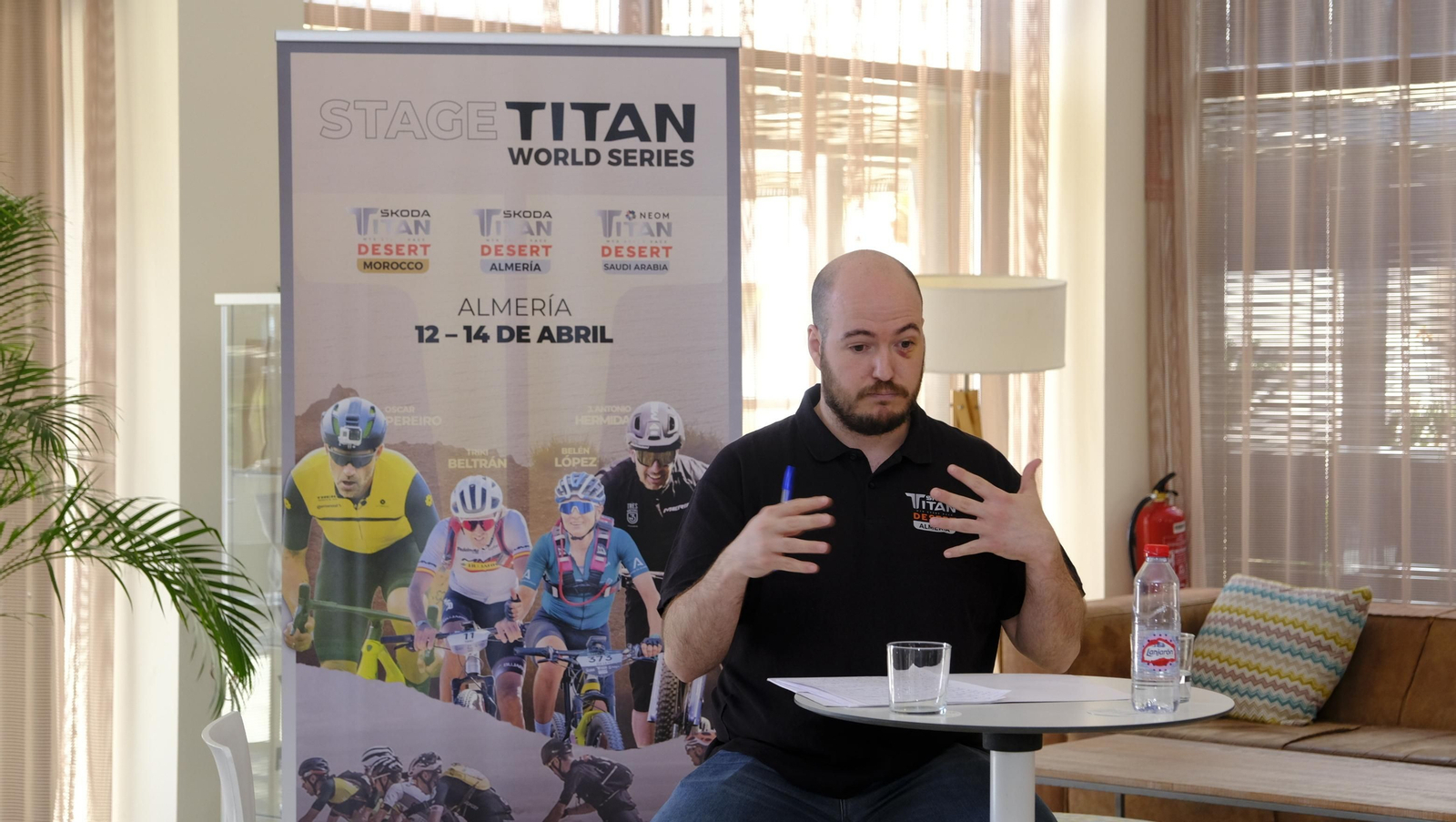 Imágenes de la presentación del Stage Titan World Series, en Almería