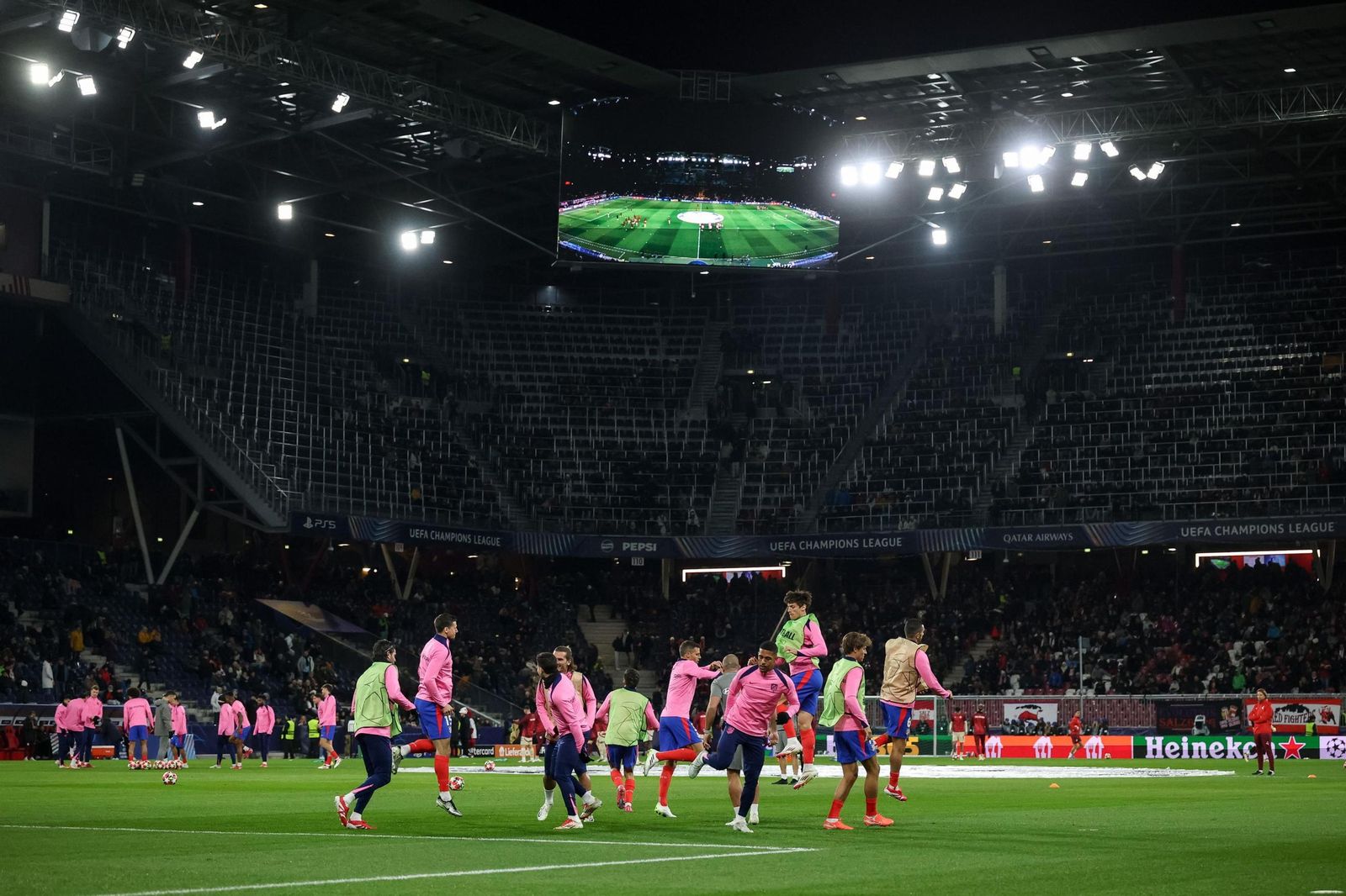 Las fotos del Salzburgo - Atlético de Madrid