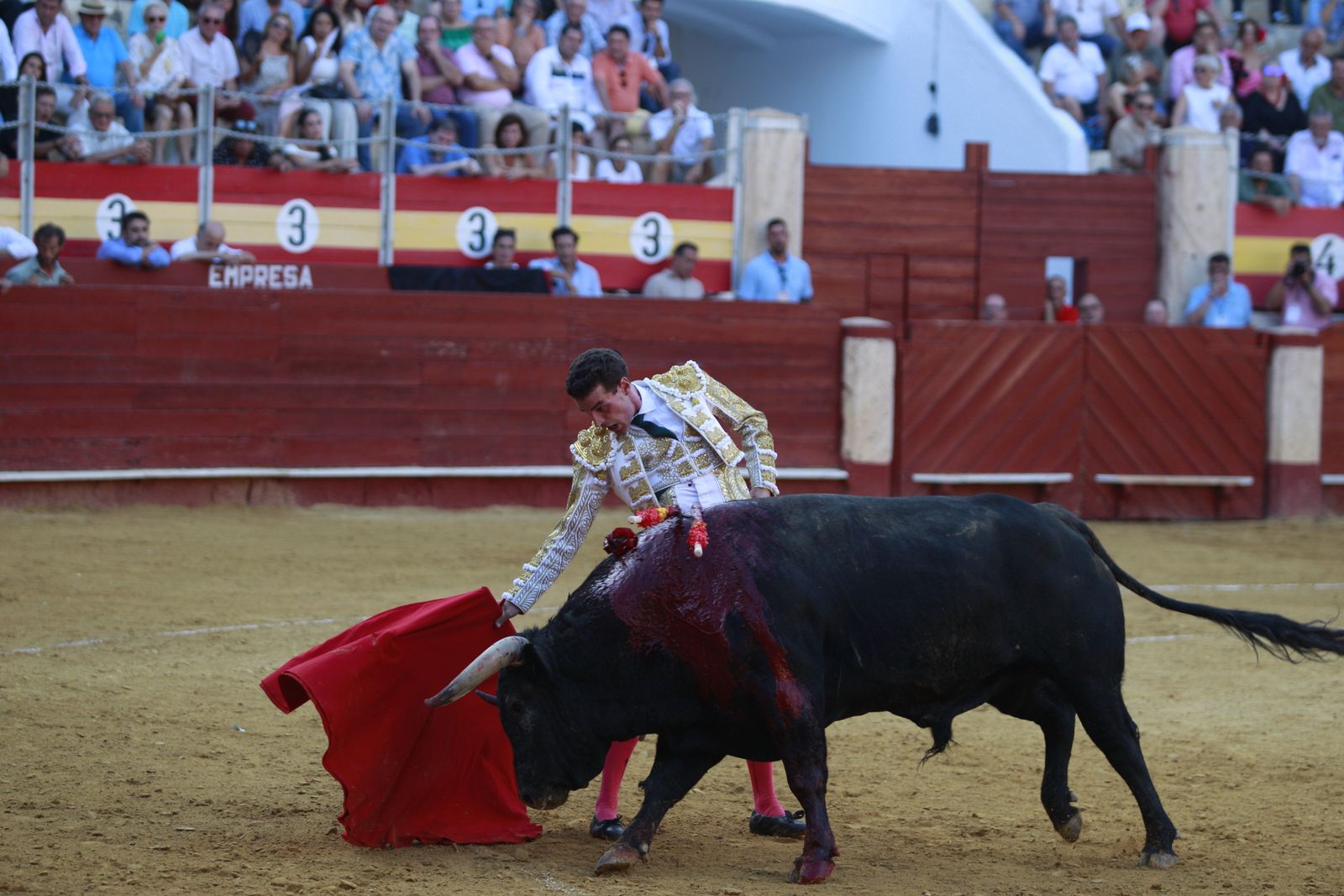 Imágenes de la corrida de toros del jueves en la Feria de Almería 2024