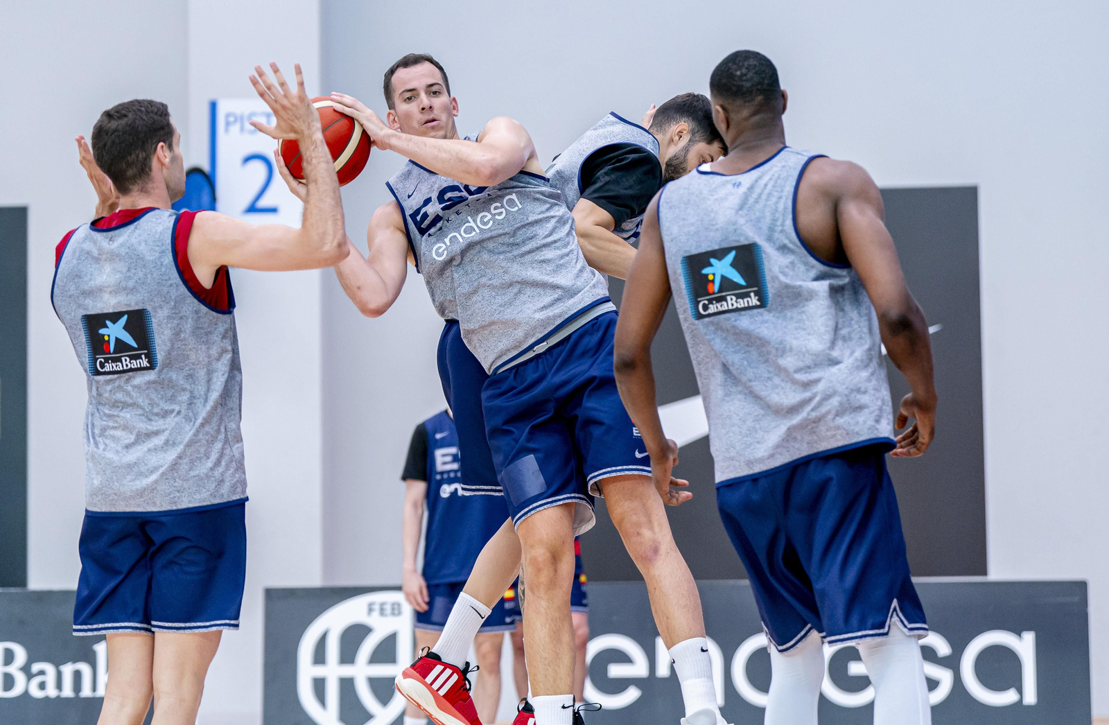 La selección española sigue trabajando en Madrid La selección española sigue trabajando en Madrid