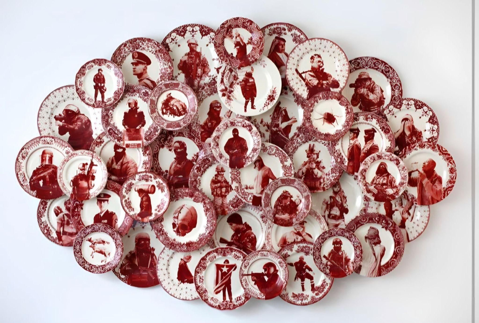 La obra 'Telediario III' de Carlos Aires.