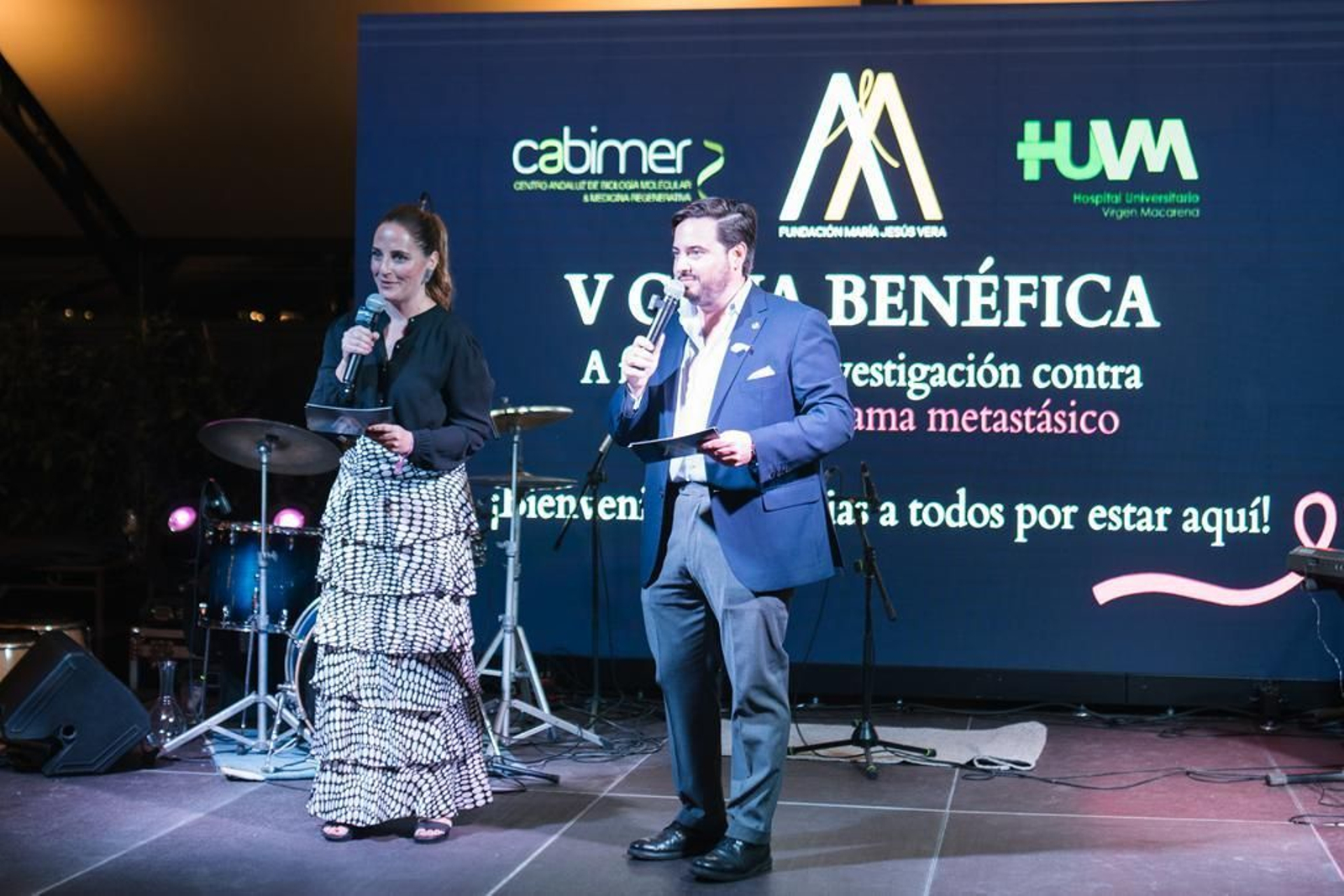 Cena benéfica contra el cáncer de mama de Fundación MJV y Grupo ABU