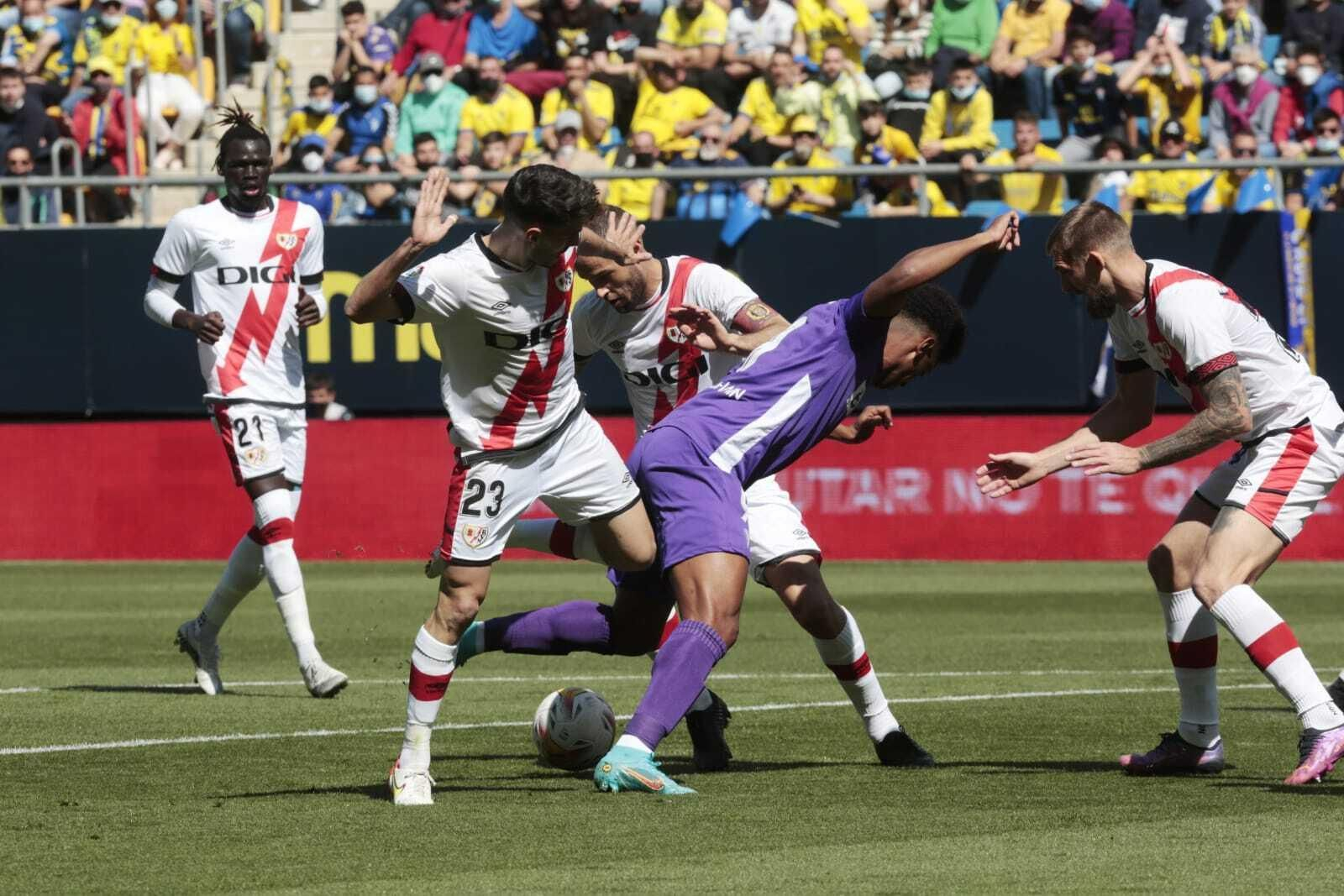 Las imágenes del Cádiz CF - Rayo Vallecano