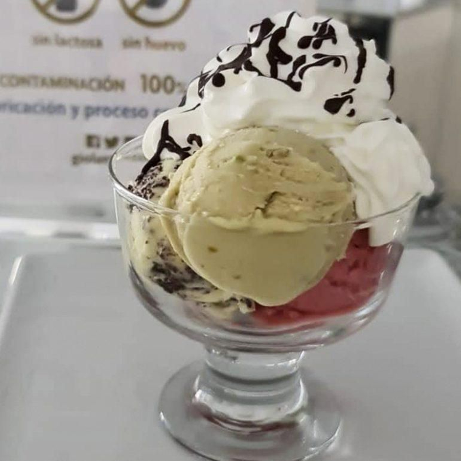 Copa de helado Gioelia