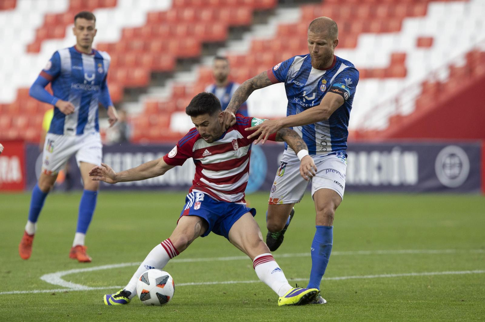 Las mejores imágenes del Recreativo Granada - Real Avilés