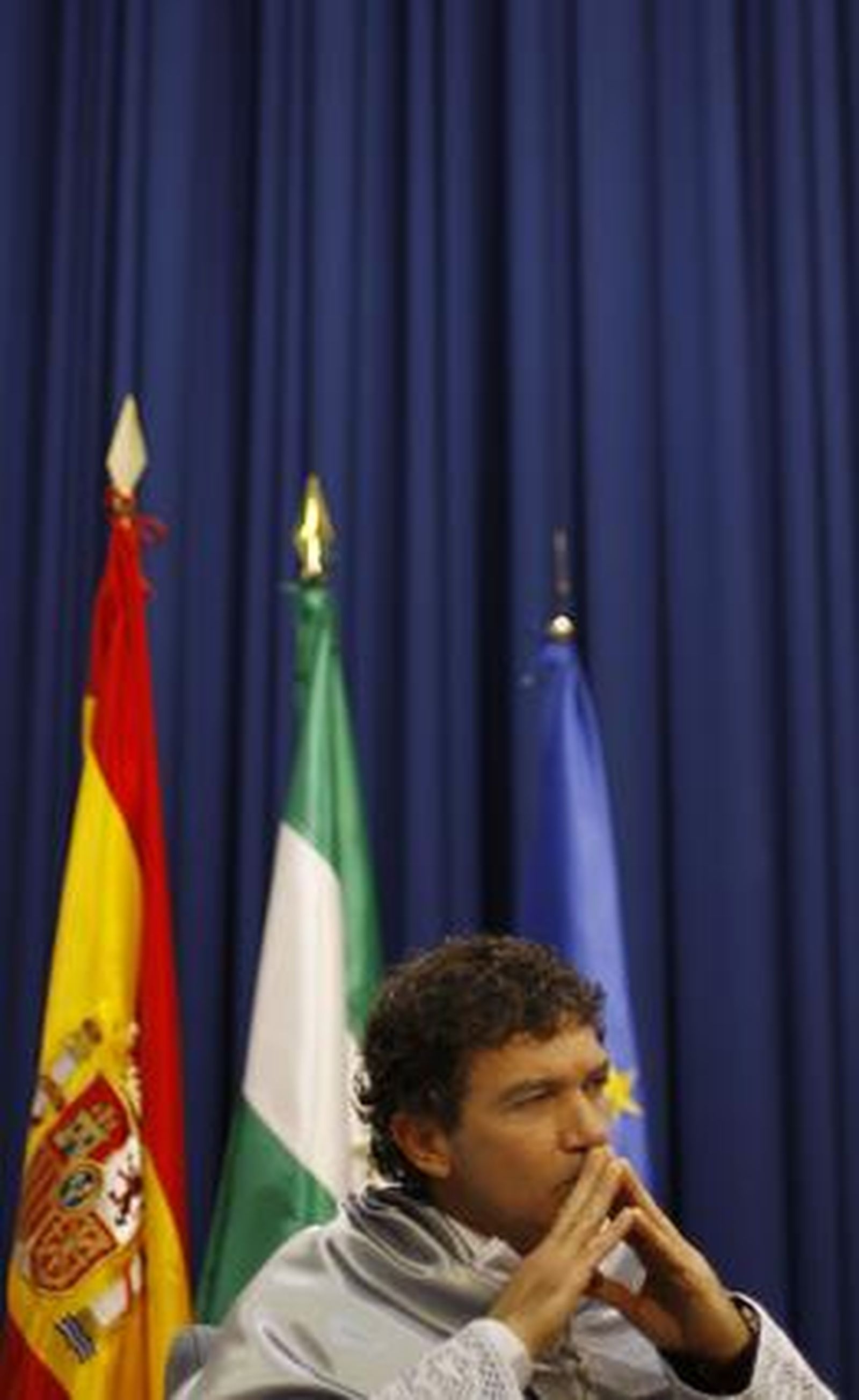 Acto de investidura de Antonio Banderas como doctor honoris causa por la UMA.

Foto: Sergio Camacho