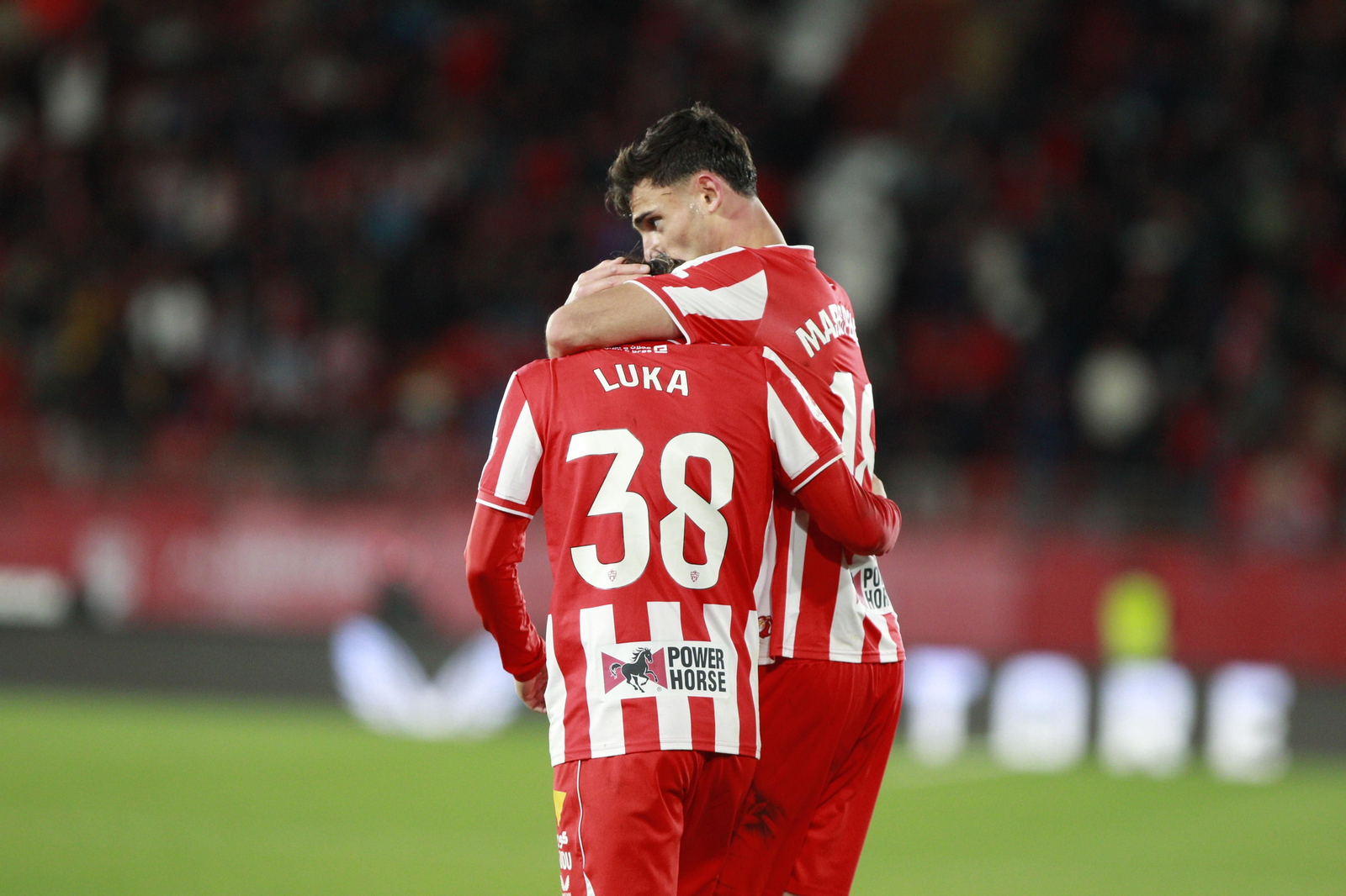 Las mejores imágenes del partido U.D. Almería-Atlético de Madrid