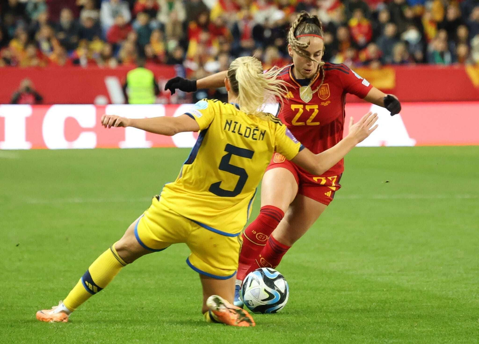 España - Suecia, en fotos