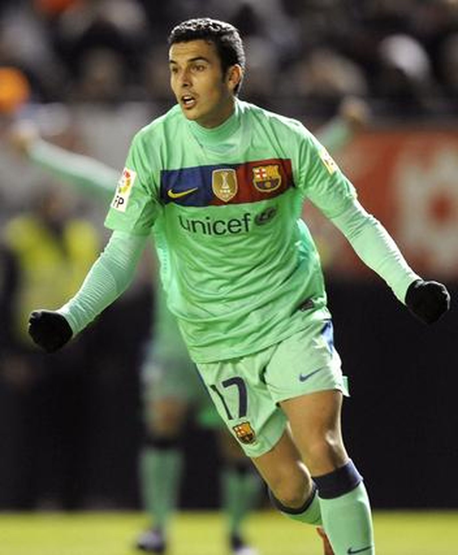 El Barcelona gana con facilidad a Osasuna en Pamplona. / AFP