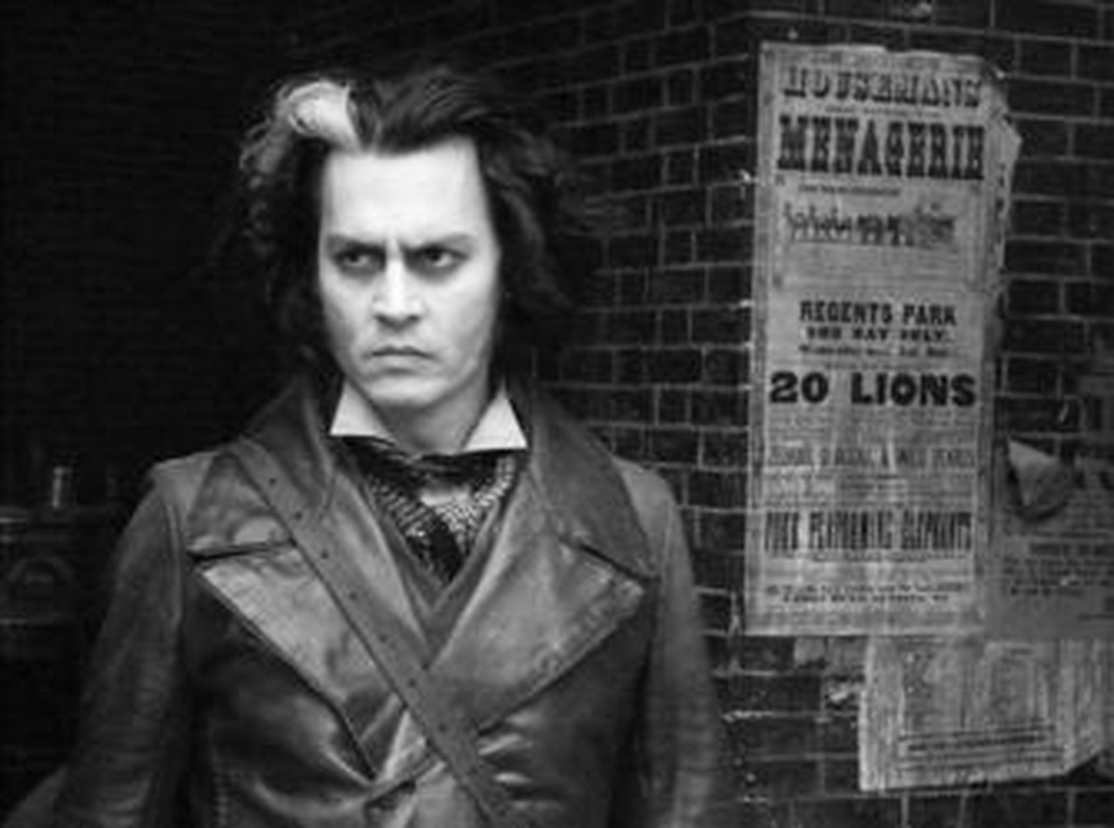Sweeney Todd significa la sexta colaboración entre Tim Burton y Johnny Depp.