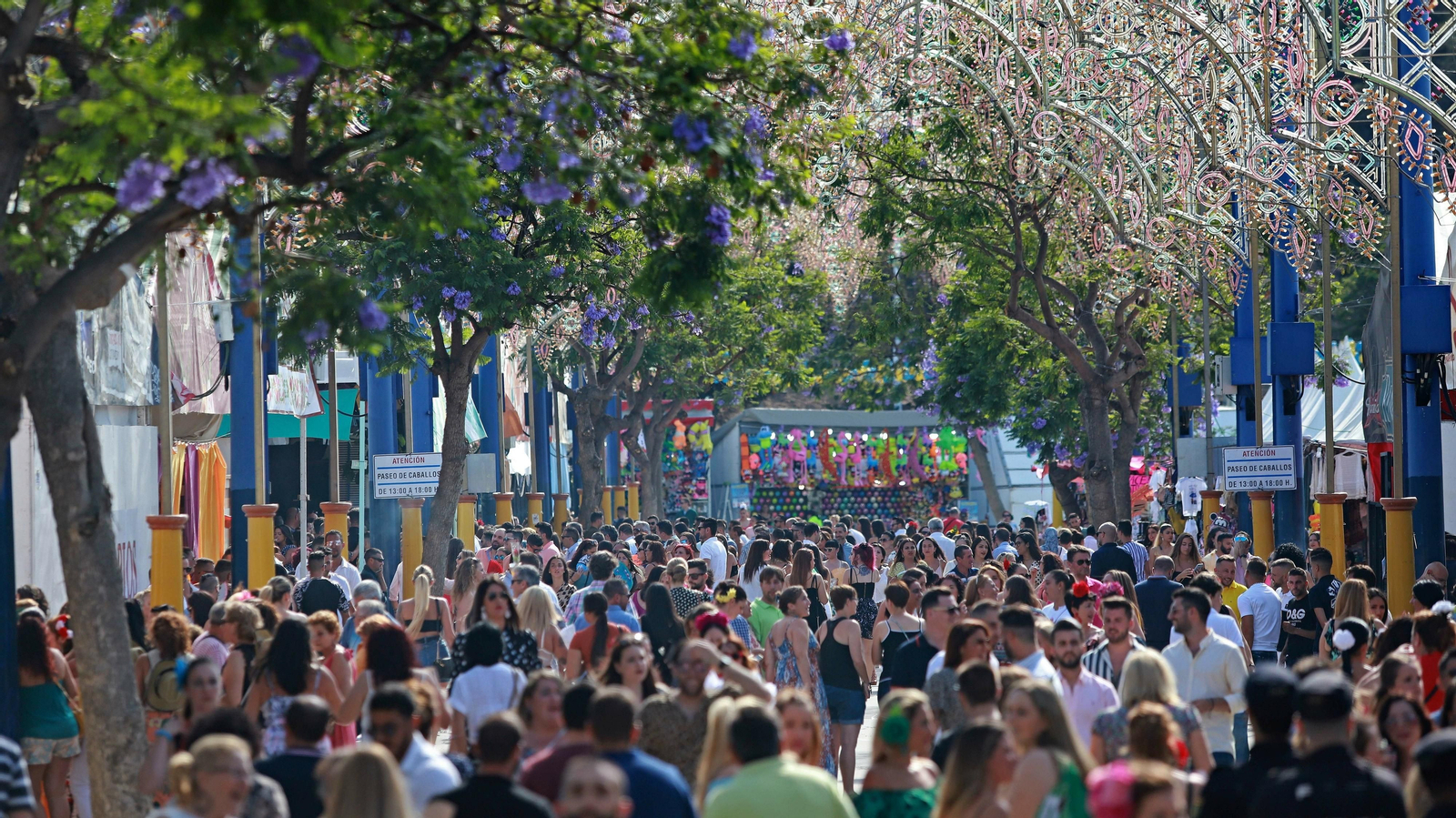 Las mejores fotos del miercoles de Feria en Algeciras