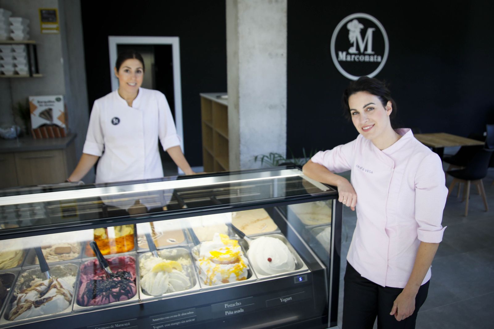 Imágenes de la heladería Marconata en Almería