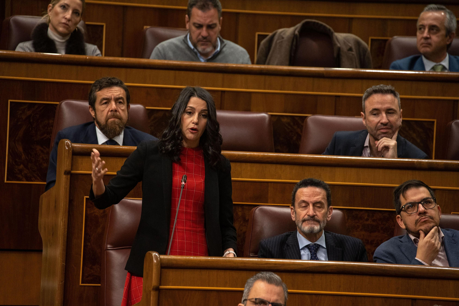 Inés Arrimadas, única portavoz andaluza en la anterior legislatura.