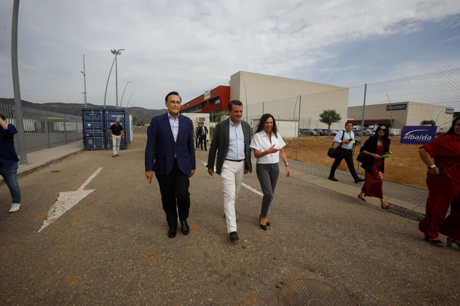 El inicio de las obras de la tercera fase del parque logístico de Córdoba, en imágenes